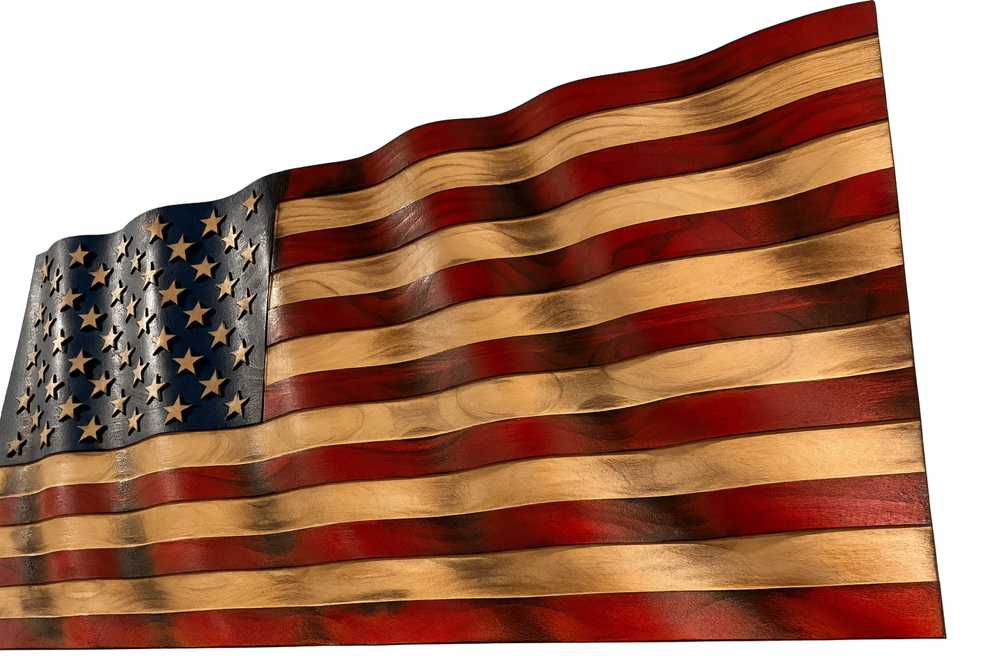 Wavy American Flag