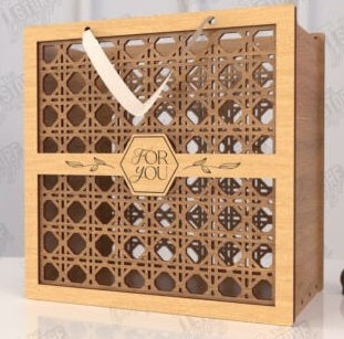 Personalized Luxury Wooden Gift Box - Custom Engraved 3D Layered Keepsake Case