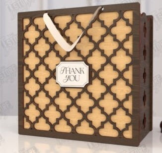 Personalized Luxury Wooden Gift Box - Custom Engraved 3D Layered Keepsake Case