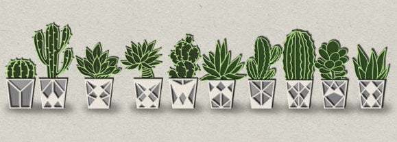 Personalized 3D Layered Wooden Succulent Decor - Custom Everlasting Cactus Desk Art