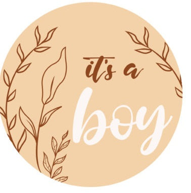 Personalized 3D Layered Wood Gender Reveal Sign - Custom Baby Shower & Nursery Decor