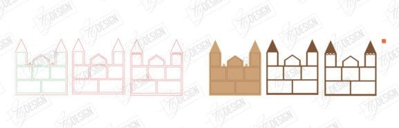 Personalized Kids Room Floating Shelves - Custom 3D Wooden Shape Wall Storage & Nursery Decor