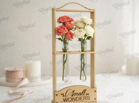 Personalized Wedding Ring Box - Custom Engraved Wooden Heart Ring Bearer Box