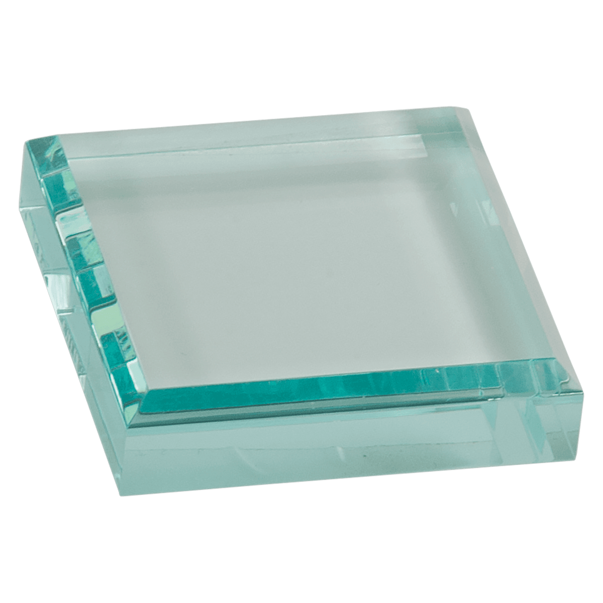 Jade 3" x 3" Acrylic Paperweight