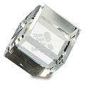 2" 2 2" x 2" Crystal Cube