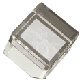 4" x 4" Crystal Cube