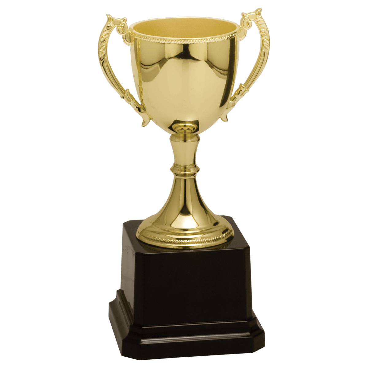 Gold 6 3/4" Completed Zinc Cup Trophy