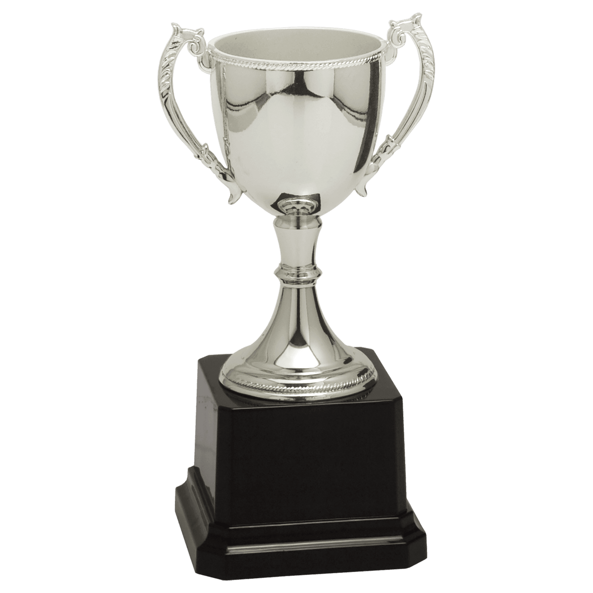 Silver 6 3/4" Completed Zinc Cup Trophy