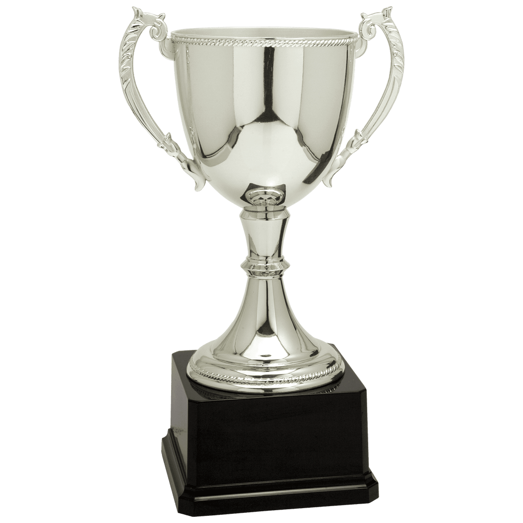Silver 12 3/4" Completed Zinc Cup Trophy