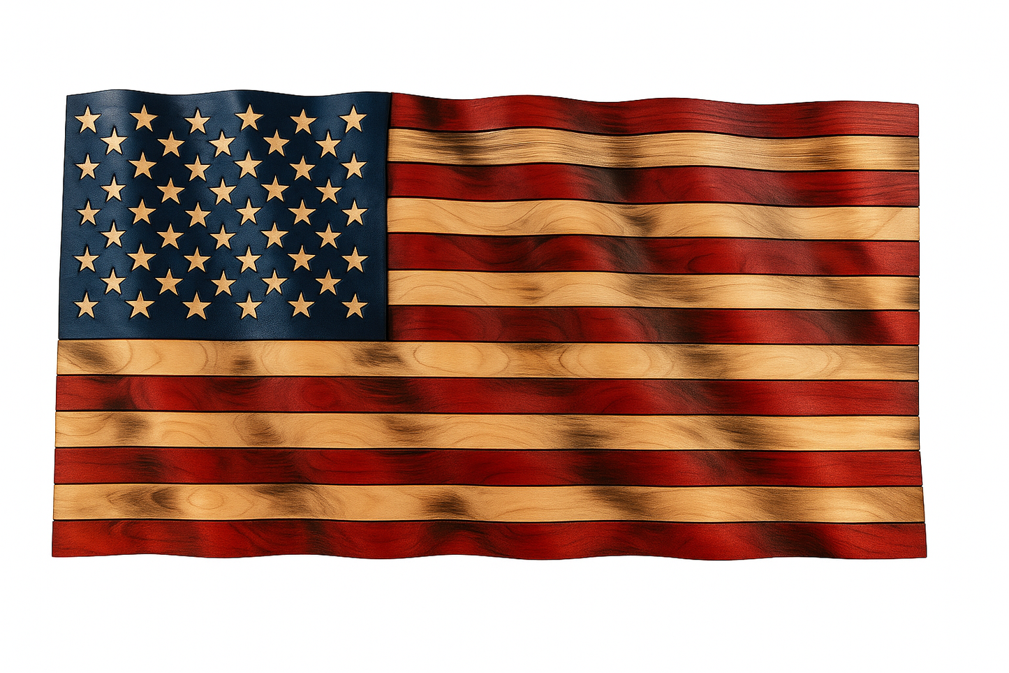 Wavy American Flag