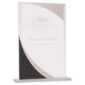 8" Rectangle Designer Glass Award