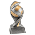 6 1/2" Volleyball Embrace Resin