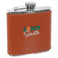 Basketball Stainless Steel 6 oz. Flask