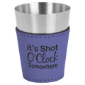 Purple Stainless Steel 2 oz. Shot Glass