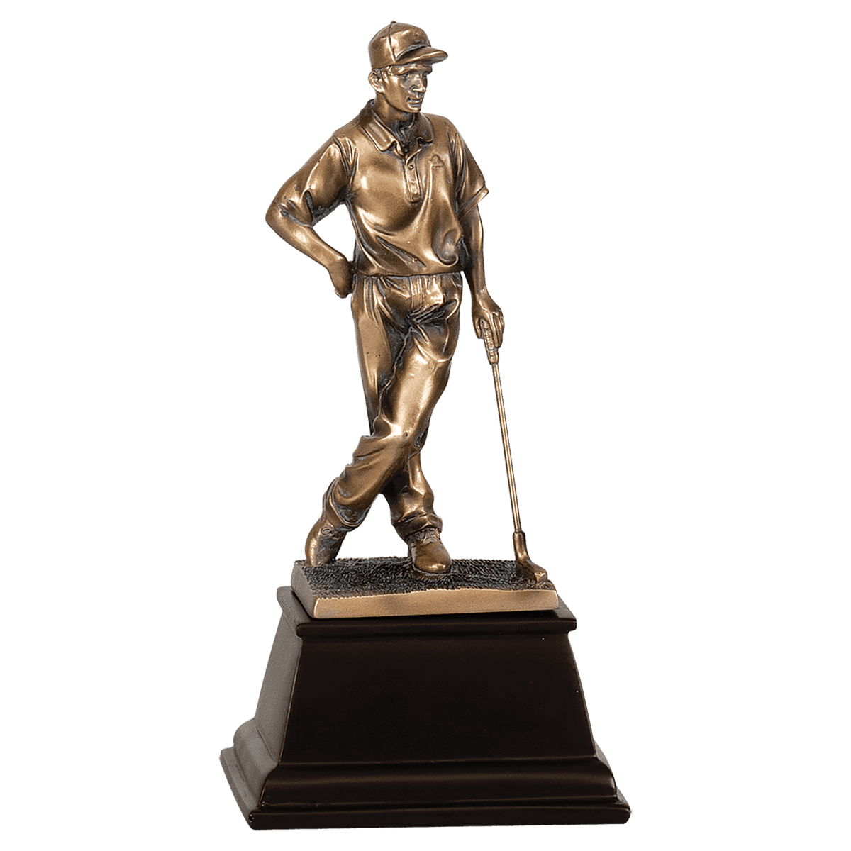 Bronze 13" Male Golf Resin Award