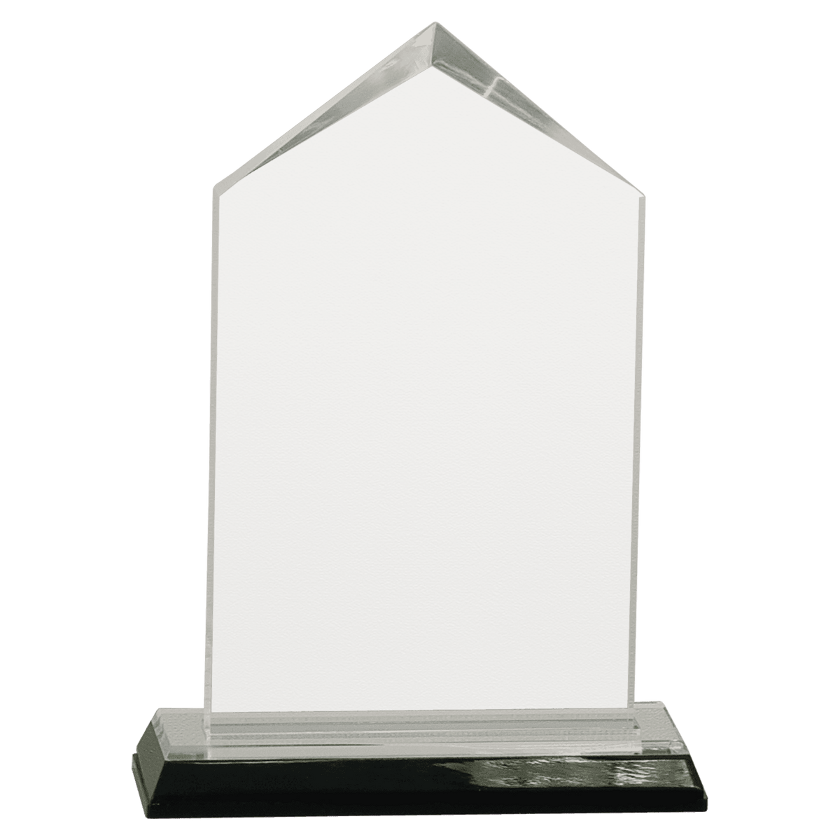Silver 3 1/2" x 6 1/2" Jewel Impress Acrylic