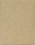 Light Brown 9" x 12" Laserable Leatherette Plaque