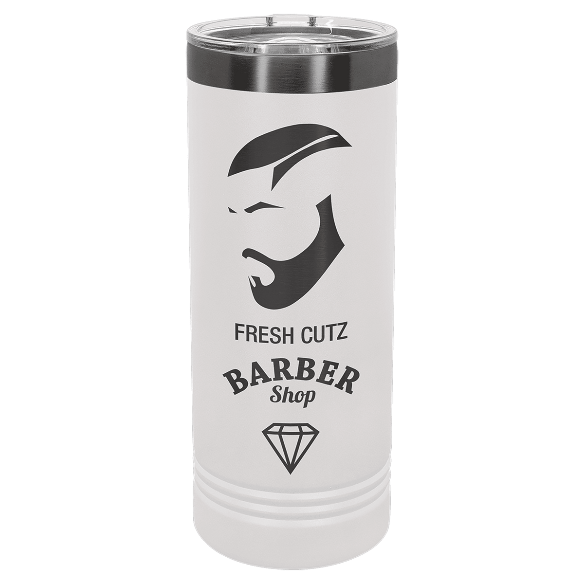 White Ghost Black Polar Camel 22 oz. Skinny Tumbler