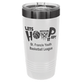 White Ghost Black Polar Camel 20 oz. Ringneck Tumbler