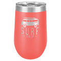 Coral Polar Camel 16 oz. Vacuum Insulated Stemless Tumbler with Lid