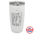 White Golf Polar Camel 20 oz. Tumbler with Slider Lid
