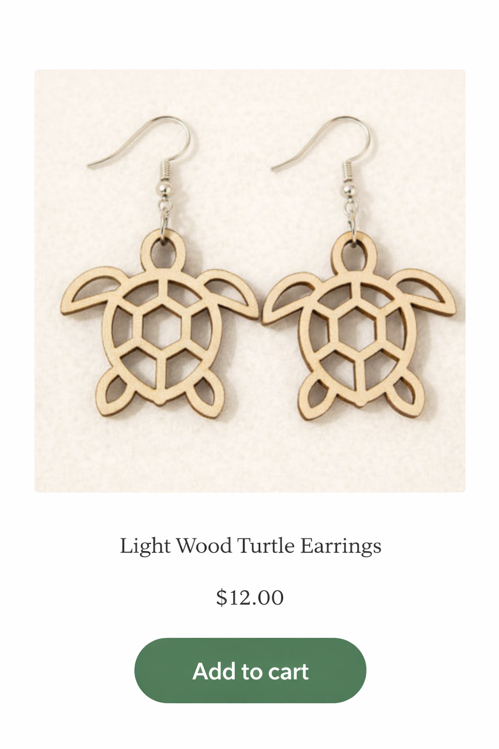 Sea Turtle Earrings