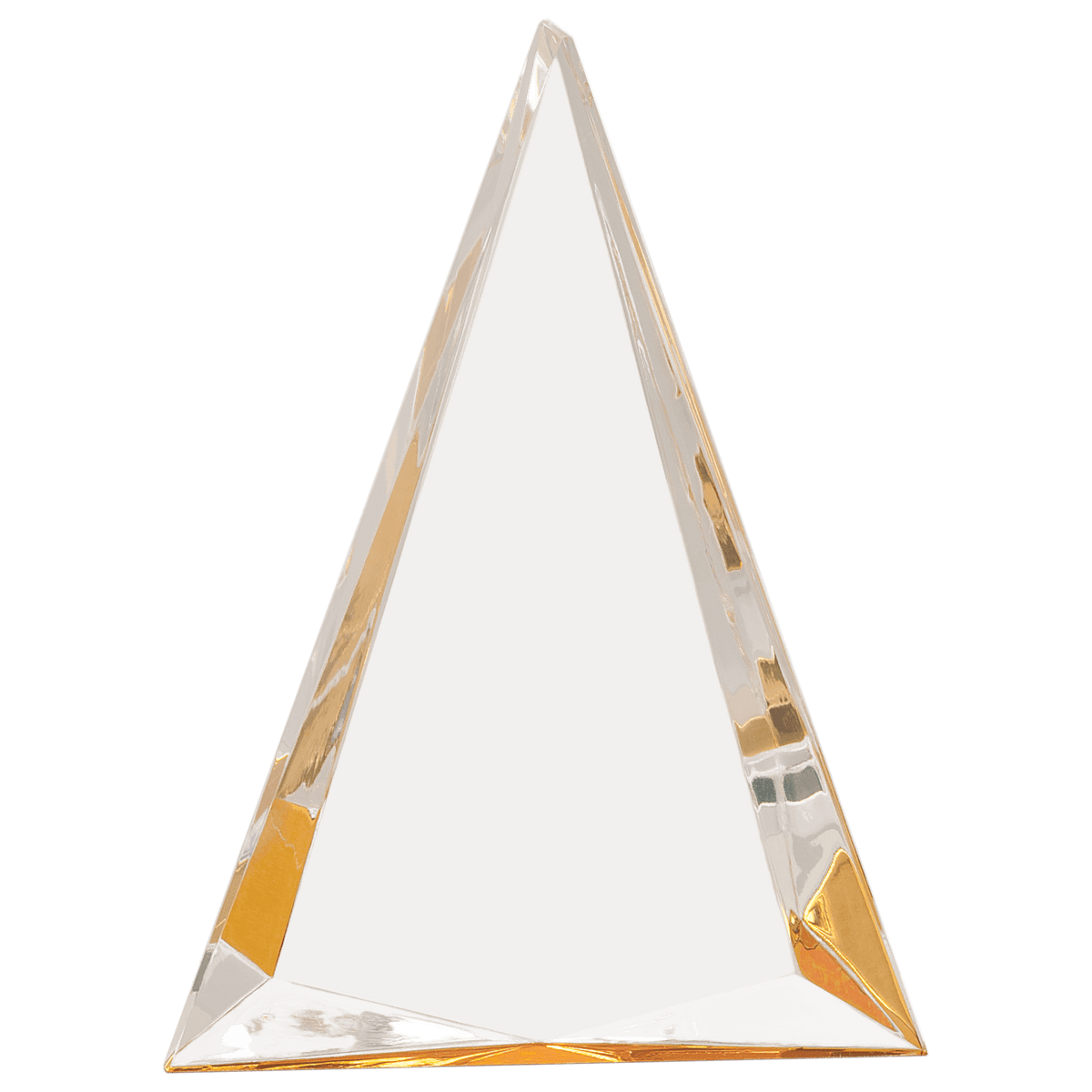 Gold 6" x 8" Pinnacle Acrylic