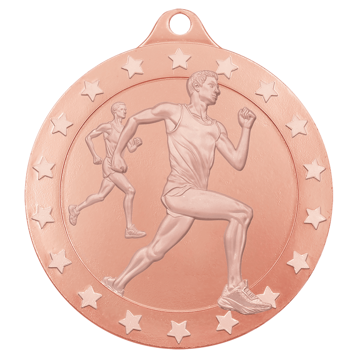 2" Radiance Male Cross Country Medal - Bronze