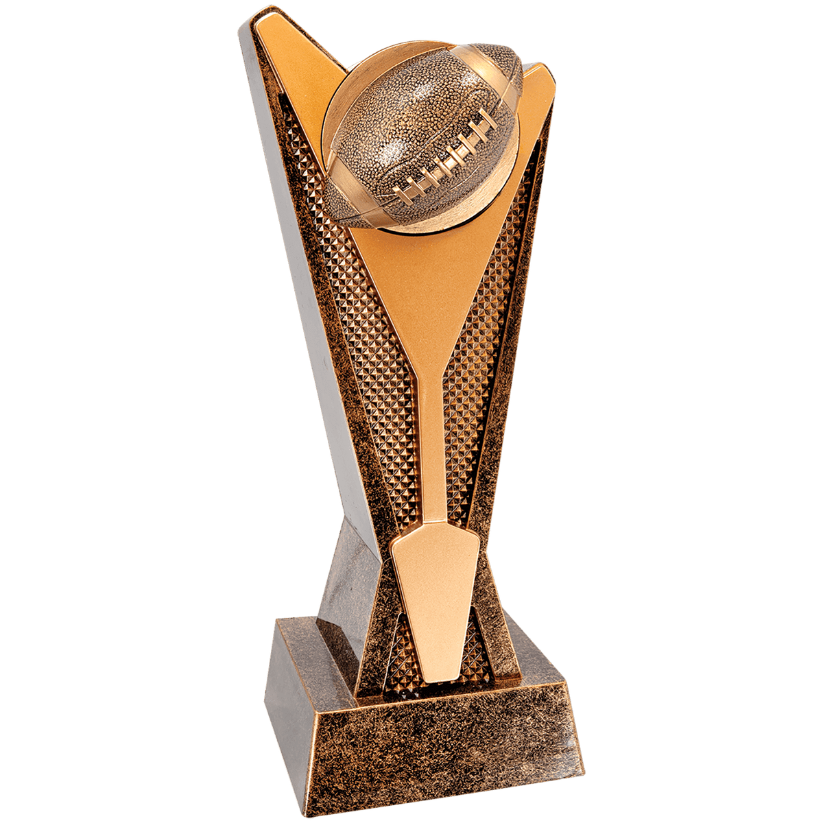 9" Football Rock Star Award
