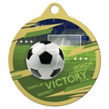 2" Inspire Soccer Medal - Gold