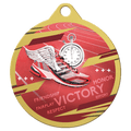 2" Inspire Track Medal - Gold