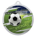 2 3/4" Inspire Soccer Medal - Silver