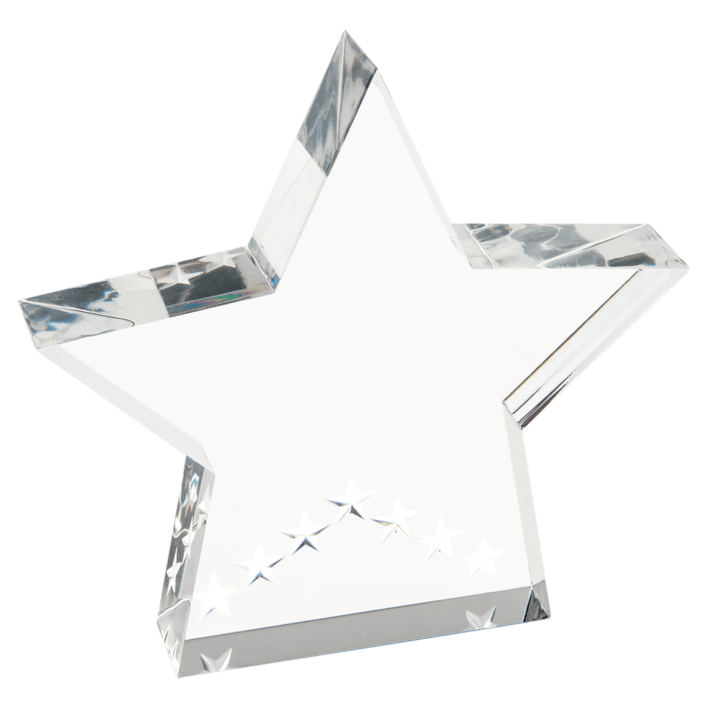 Silver 5" Star Performer Acrylic