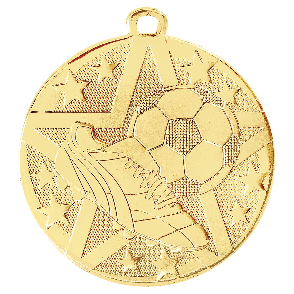 Gold 2" Superstar Soccer Medal