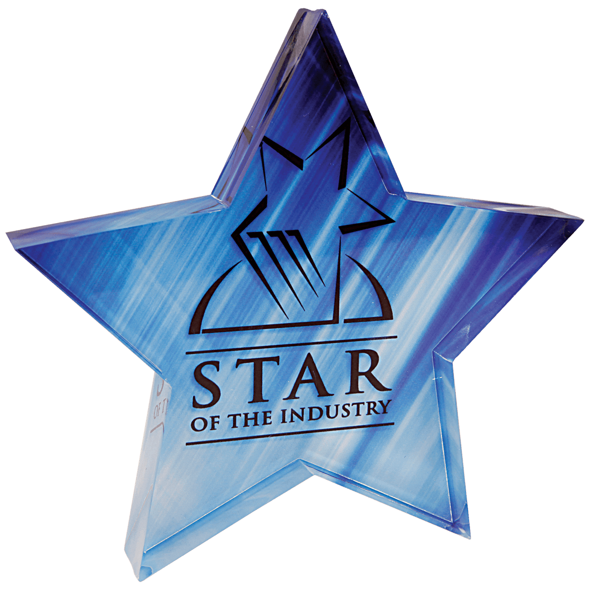 5" x 5" Sublimatable Star Acrylic Paperweight