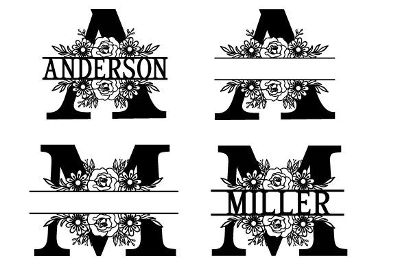 Personalized Laser Cut Alphabet Monogram - Custom Wood Wall Art Decor